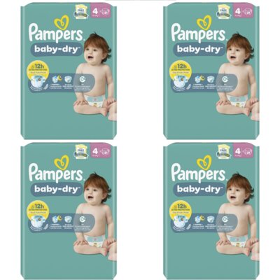 pdp-image-Pampers Baby-dry luiers maat 4 4-pack