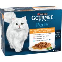 Een afbeelding van Gourmet Perle minifilets in saus eend tonijn lam