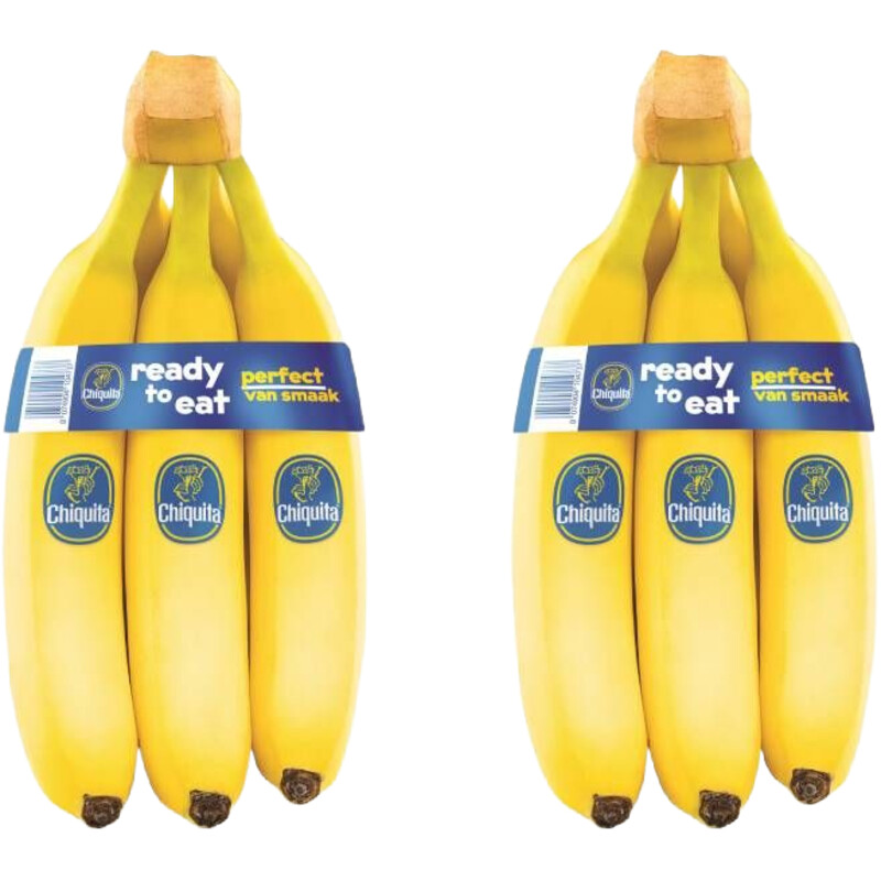 Een afbeelding van Chiquita Gele bananen 2-pack