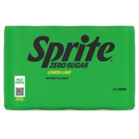 Een afbeelding van Sprite Lemon lime zero sugar 8-pack bel