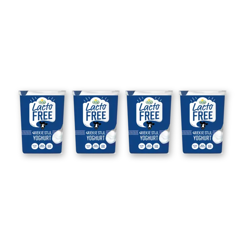 Arla Lactofree Griekse stijl yoghurt 4-pack