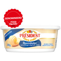 Président Roomboter ongezouten