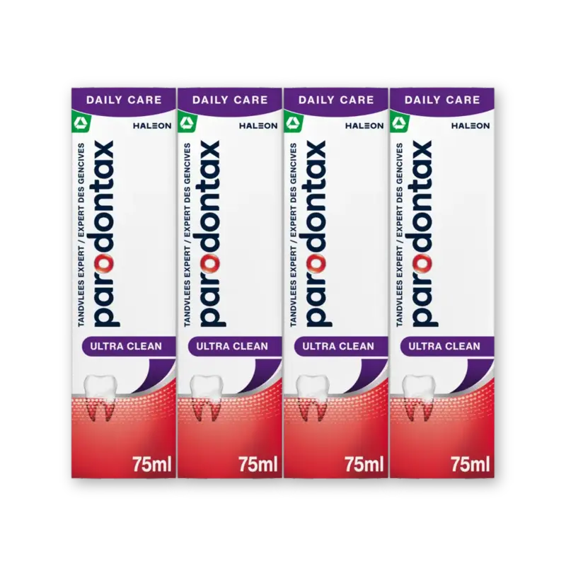 Parodontax Ultra clean tandpasta 4-pack
