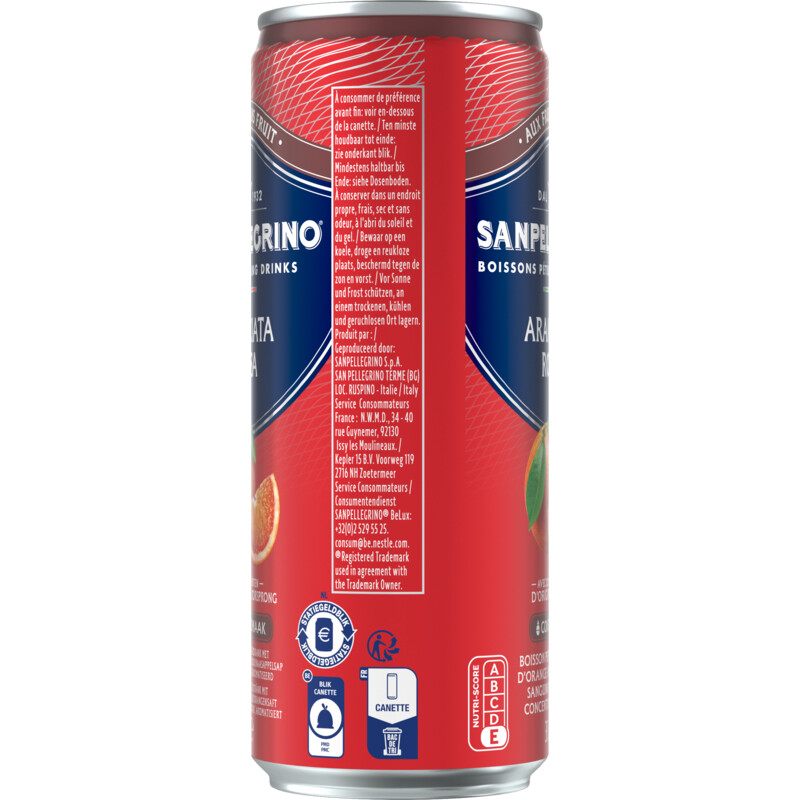 Een afbeelding van S. Pellegrino Aranciata rossa