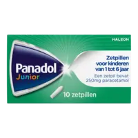 Panadol Junior 250mg zetpillen
