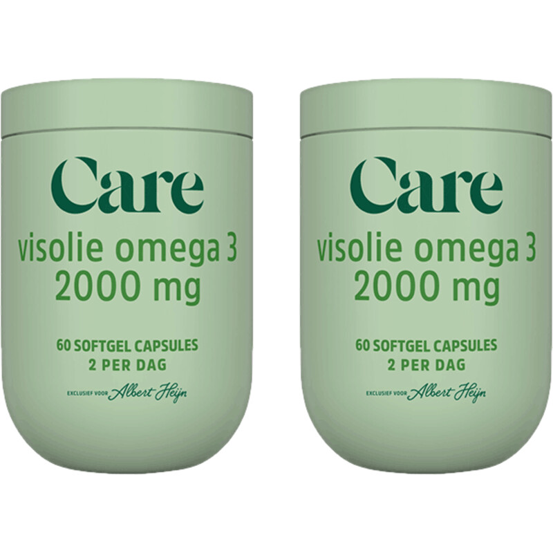 Een afbeelding van Care Visolie omega3 2000mg 2-pack