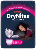 Huggies DryNites luierbroekjes meisje 8-13 jaar