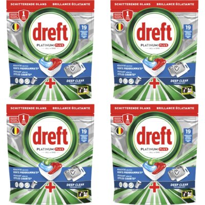 pdp-image-Dreft Platinum+ deep clean vaatwascapsule4-pck