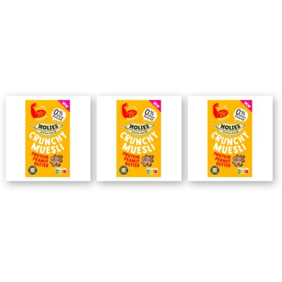 pdp-image-Holie's Crunchy muesli protein peanut 3-pack