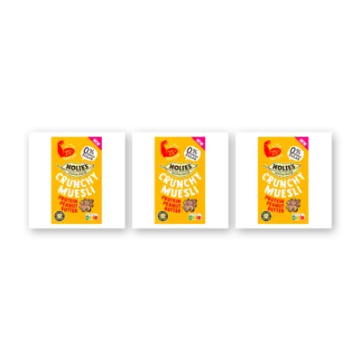 pdp-image-Holie's Crunchy muesli protein peanut 3-pack