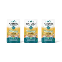 Naturo Puppy grain free chicken potatoes 3-pck
