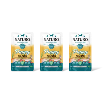 pdp-image-Naturo Puppy grain free chicken potatoes 3-pck