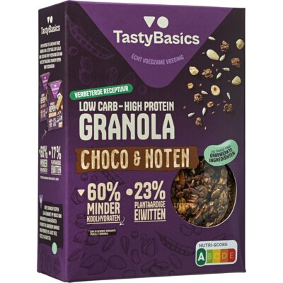 pdp-image-TastyBasics Low carb-high protein granola choco