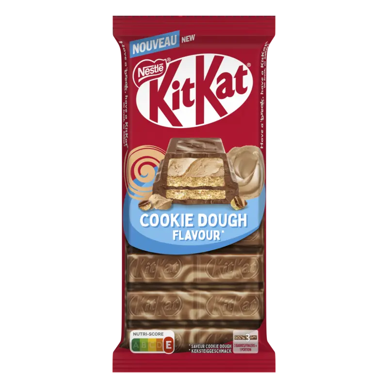 Melkchocoladereep cookie dough