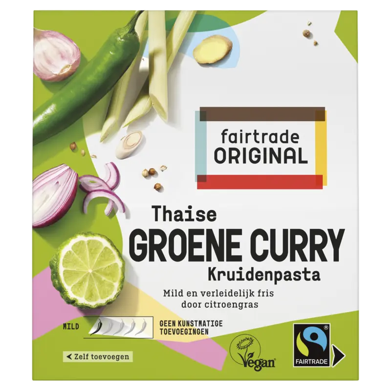 Fairtrade Original Kruidenpasta groene curry