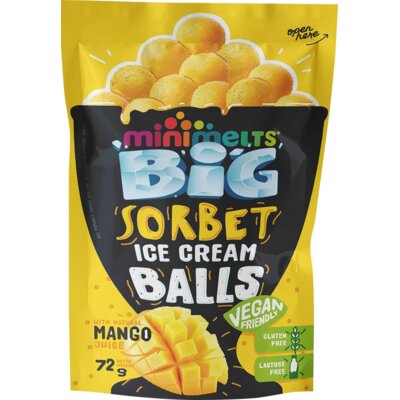 pdp-image-Mini Melts Ice cream sorbet balls mango