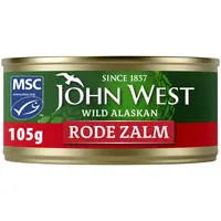 John West Wilde rode zalm
