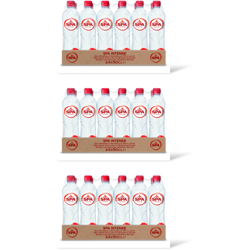 Spa Intense bruisend mineraalwater 72-pack