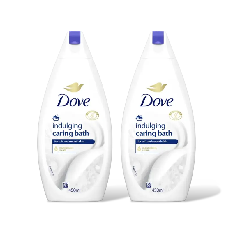 Dove Indulging cream bath 2-pack
