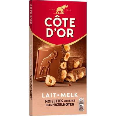 pdp-image-Côte d'Or Chocoladereep melk hele hazelnoten