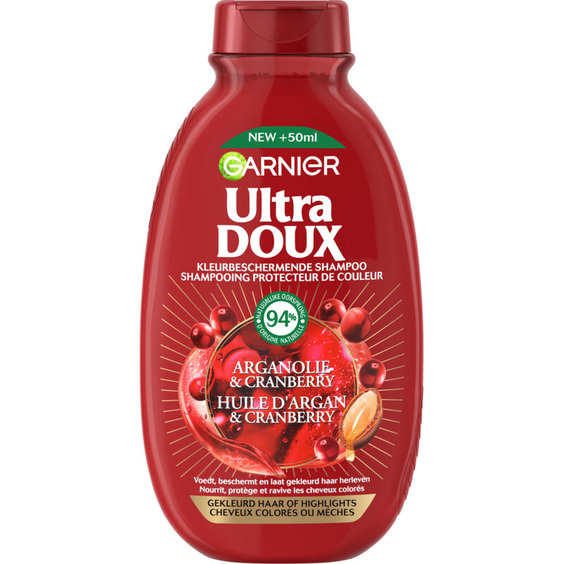 Ultra Doux Shampoo arganolie cranberry bel