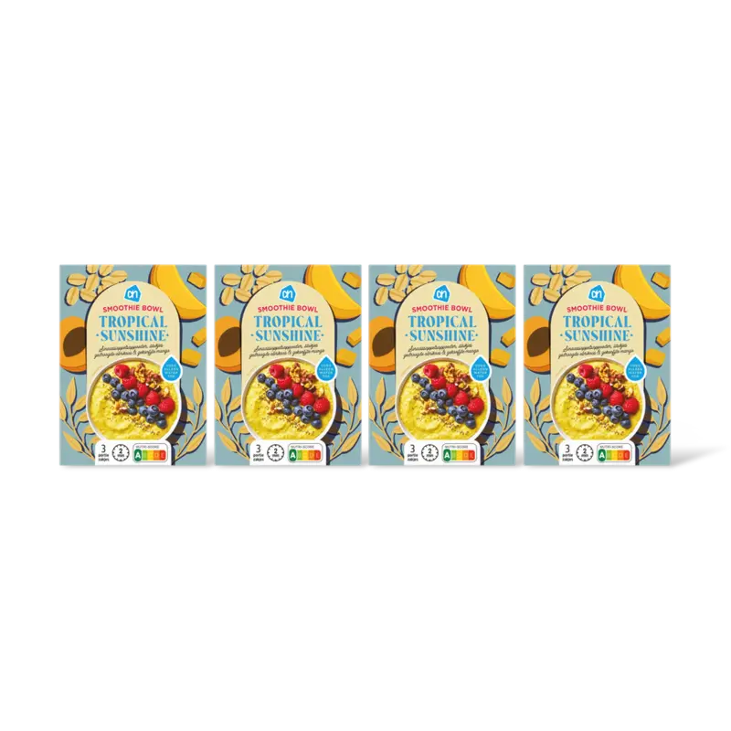 AH Smoothie bowl tropical sunshine 4-pack