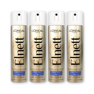 pdp-image-Elnett Satin sterke fixatie haarspray 4-pack