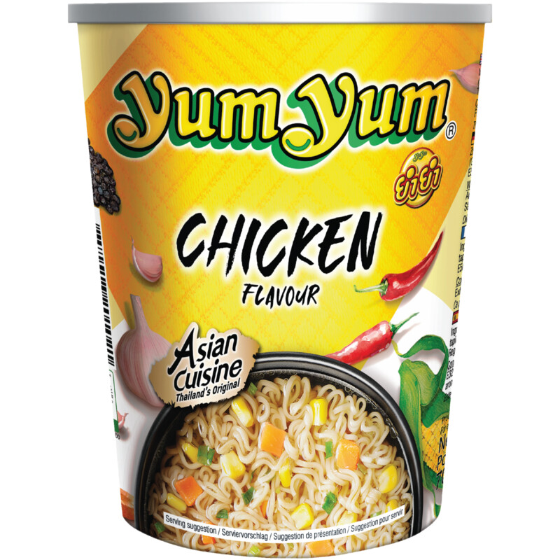 Yum Yum Chicken flavour instant noodles