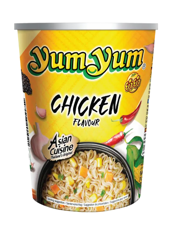 Yum Yum Chicken flavour instant noodles