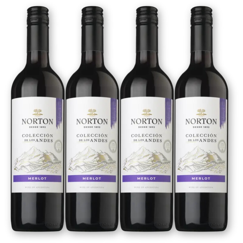 Norton Norton Colección Merlot 4 flessen