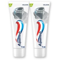 Aquafresh Tandsteen controle tandpasta 2-pack