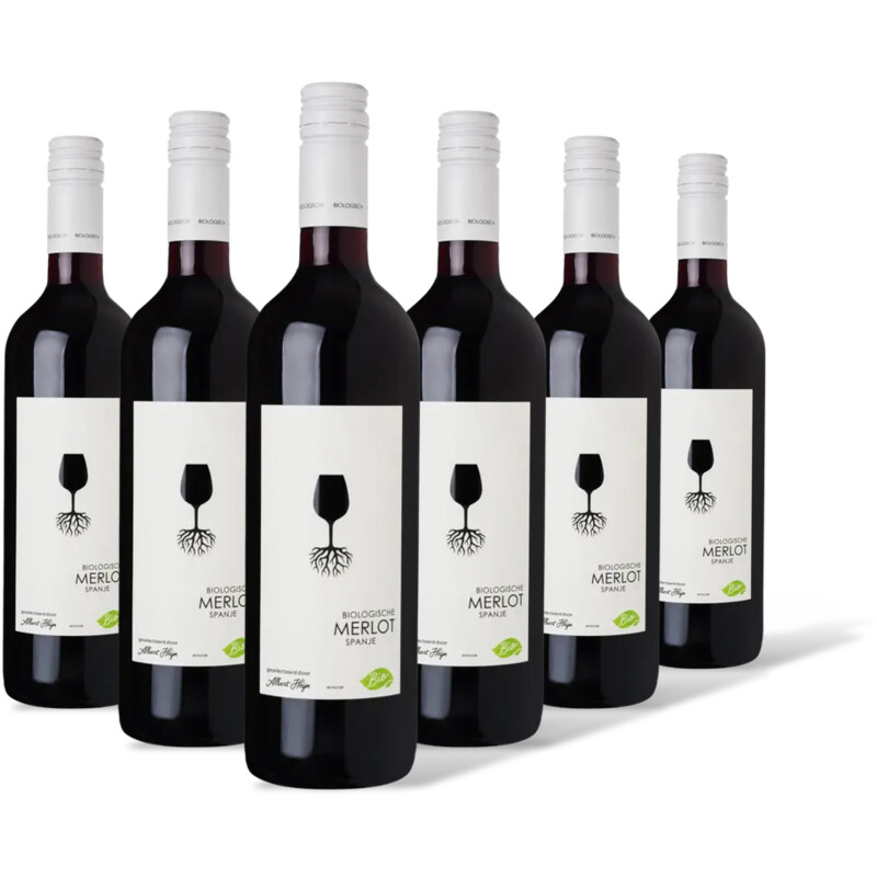 AH Biologisch Merlot 6 flessen