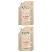 Care Almond soft hand soap refill 2-pack