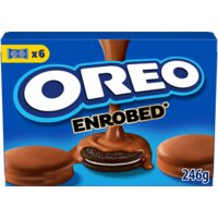 Een afbeelding van Oreo Koekjes omhuld met melkchocoladesmaak