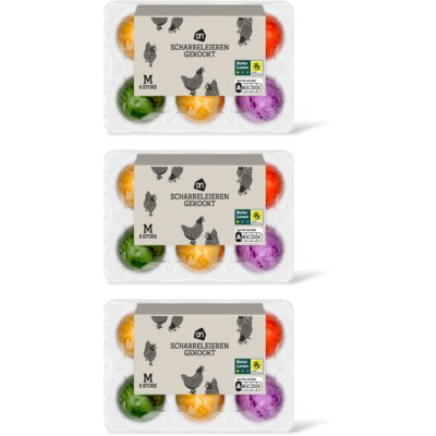 pdp-image-AH Excellent Gekleurde scharreleieren 3-pack