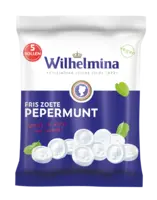 Wilhelmina Fris zoete pepermunt vegan
