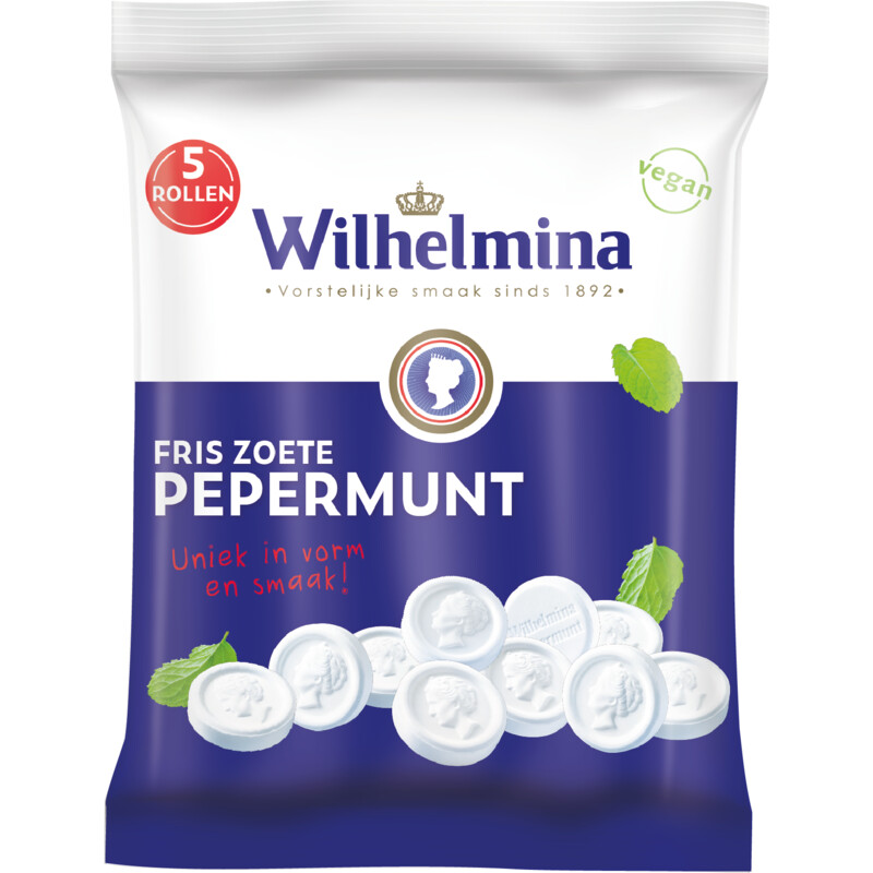 Wilhelmina Pepermunt 200 g
