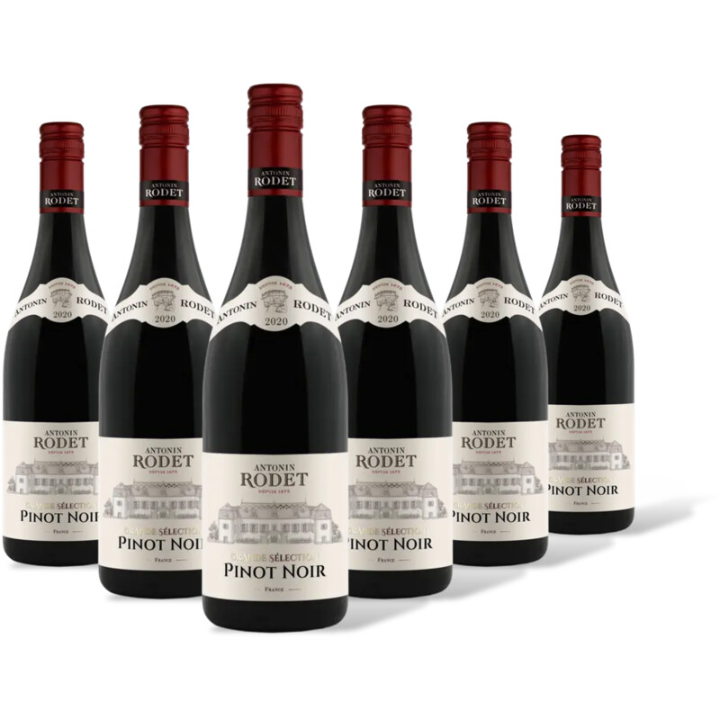 Antonin Rodet Vin de france pinot noir 6 flessen