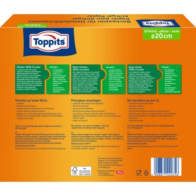 pdp-image-Toppits Airfryer papier 20cm