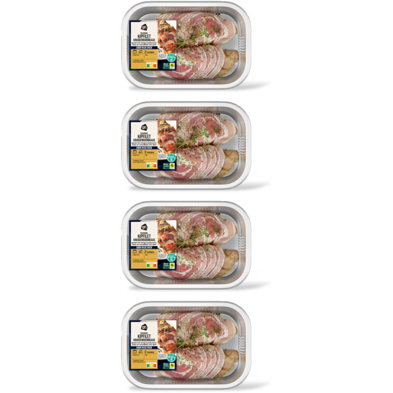AH Ovenschotel kipfilet kruidenroomkaas 4pk