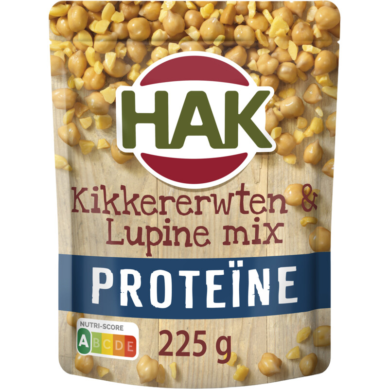 Een afbeelding van Hak Kikkererwten & lupine mix proteïne
