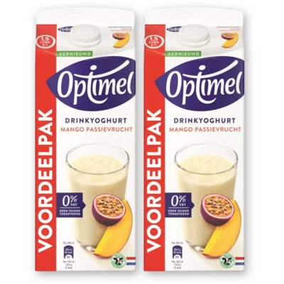 pdp-image-Optimel Drinkyoghurt mango passievrucht 2-pack