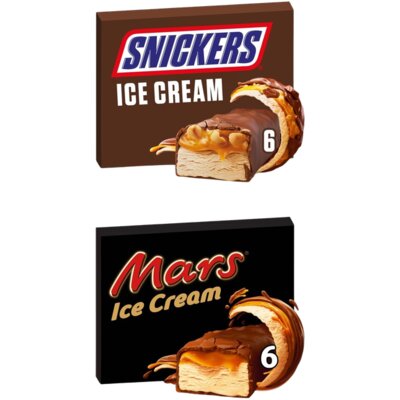 pdp-image-Mars & Snickers Chocolade ijsjes pakket
