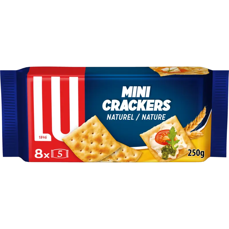 LU Mini crackers naturel