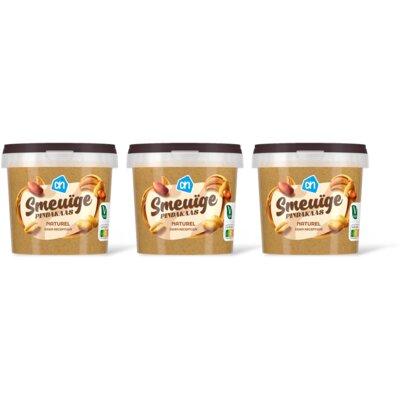 pdp-image-AH Smeuige pindakaas naturel 3-pack