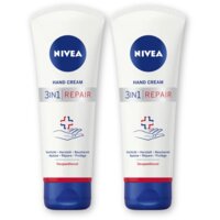 NIVEA 3in1 repair handcreme 24u hydratatie 2pk