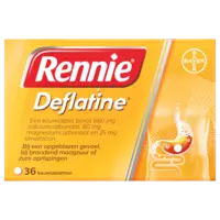Rennie Deflatine kauwtabletten