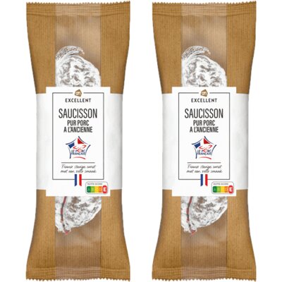pdp-image-AH Excellent Saucisson sec a l'ancienne 2-pack