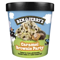 Ben & Jerry's Caramel brownie party