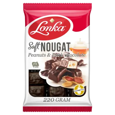 pdp-image-Lonka Soft nougat pinda's & pure chocolade